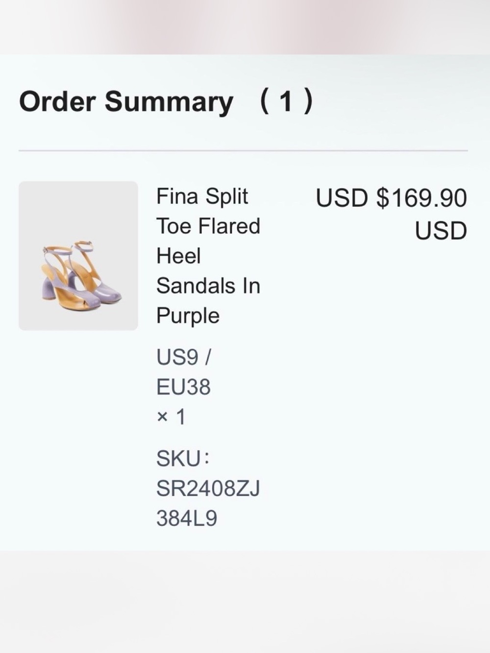 Purple tabi heels - Picture 6 of 6